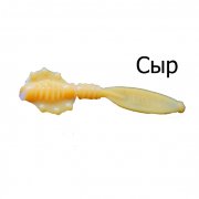 Мягкая приманка Boroda Baits Raptor Junior цв. Оранжевый, аттр. Сыр, 10 шт./уп.