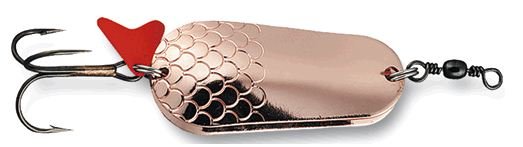 Блесна колеблющаяся DAM Effzett Twin 30гр - Copper/Copper   