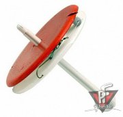 кружок  д150мм Экстра, оснащенный судак, шнур10м, олива10гр., двойник вес 100гр