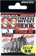 Крючки Decoy S.S. Hook Worm 19  #3
