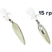 Блесна GT-BIO Racing Boat Evolutional Version 15g, серебро