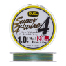 Шнур плетеный Duel PE Super X-Wire 4 #1,0 0,17мм 200м (5color-yellow marking)