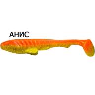 Силиконовая приманка Crazy Fish Tough 5.9" 60-150-15d-1 анис цв. fire orange (огненный апельсин)
