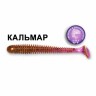 Силиконовая приманка Crazy Fish Vibro Worm 3'' 11-7.5-12-6 кальмар цв. ultraviolet (ультрафиолет)
