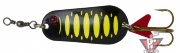 Блесна DAM Effzett Standart UV Active 45гр - Fluo Yellow/Black UV    