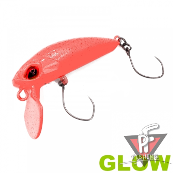 Воблер ValkeIN Kuga WW SS, 3.3 гр, C156 Glow