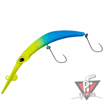 Воблер ValkeIN Kuga Dimension Long F, 3.3 г, LTD 36 GBR (UV Color)