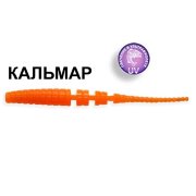Силиконовая приманка Crazy Fish Polaris 3" 24-6.8-64-6 кальмар цв. fluo orange (флуоресцентно-оранжевый)