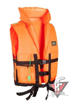 Жилет спасательный ПР цвет Оранжевый ткань Оксфорд