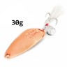 Блесна GT-BIO Single Curve II 30гр, медь, тройник ST-41