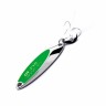 Блесна GT-BIO Super Bevel 7.5гр, серебро+зелёный  GT-32T