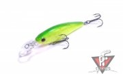 Воблер DAIWA STEEZ SHAD 54F-SR / AKABANE LIME (07430523)