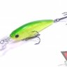 Воблер DAIWA STEEZ SHAD 54F-SR / AKABANE LIME (07430523)