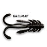 Силиконовая приманка Crazy Fish Allure 1.1" 46-27-51-6 кальмар цв. black (черный)