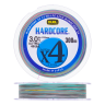 Шнур плетеный Duel Hardcore PE X4 #3,0 0,296мм 300м (5color-yellow marking)