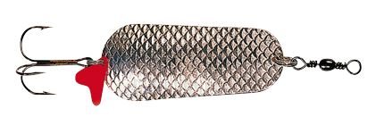 Блесна колеблющаяся DAM Effzett Scales 30гр - Silver/Silver  