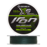Шнур плетеный Zemex Iron X5 0,18мм 150м (moss green)