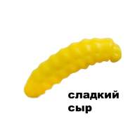 Силиконовая приманка Crazy Fish MF H-Worm Inline 0.7" 60 шт (6*10) 62-17-3-9 сладкий сыр цв. banan (банан)