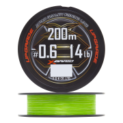 Шнур плетеный YGK X-Braid Upgrade PE X8 #0,6 0,128мм 200м (green)