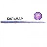 Силиконовая приманка Crazy Fish Cruel Leech 4" 7 шт. 41-100-25-6 кальмар цв. cold pearl (холодная жемчужина)