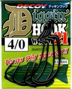 Крючки Decoy Diggin' Hook Worm 21- #5\0			     