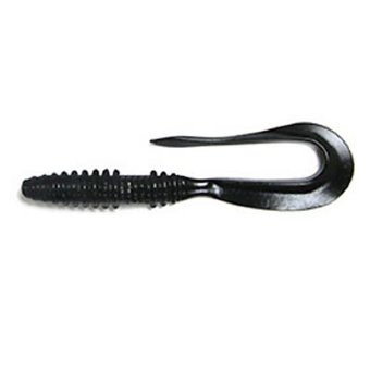 Приманка силиконовая Keitech Mad Wag Mini 3.5" #001 Black