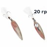 Блесна GT-BIO Racing Boat Evolutional Version 20g, серебро+красный