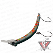 Воблер Mukai Backstroke 55S, 3.5 г, #RU04 UV (Jpsnasti Oricolor)