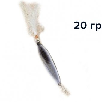 Блесна GT-BIO Racing Boat Evolutional Version 20g, черный+люминисцентный-зеленый