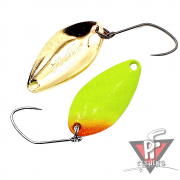 Колеблющаяся блесна Yarie №708 T-Fresh, 2 гр, BS-3 First lemon