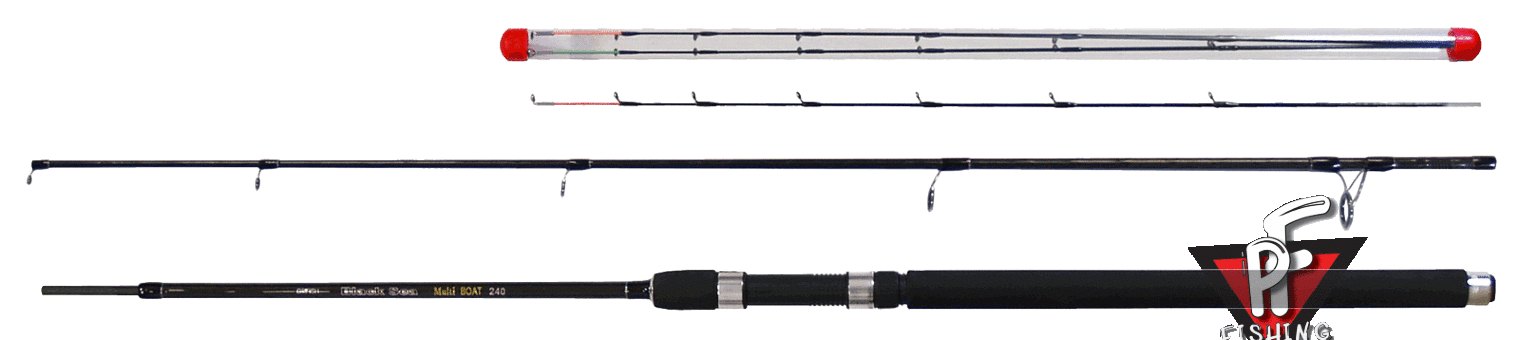 Спиннинг BLACK SEA MULTI BOAT 240 (2,40m, 3 сменных вершинки, 50-75-100g)