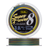 Шнур плетеный Duel PE Super X-Wire 8 #3,0 0,30мм 300м (5color-yellow marking)
