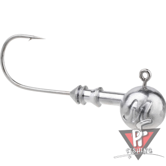 Джиг - головка Mikado ABERDEEN BN 10 г., крючок № 6/0 ( 3 шт.)