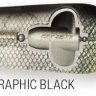 Блесна DAM Effzett Rattlin Spoon 40гр - Holograph Black UV