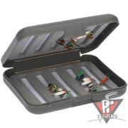 Коробочка для нахлыстовых мушек Mikado UAM-002C (12.4 x 9.2 x 3 см.)