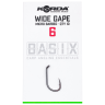 KORDA Крючок Basix Wide Gape №6 с микробородкой 10шт
