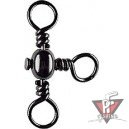 Вертлюг тройной  #6, цвет BC, уп.200 шт.пласт.коробочка