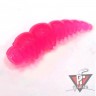 Зимние приманки Boroda Baits Larva, ярко-розовый, сыр