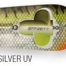Блесна DAM Effzett Rattlin Spoon 40гр - Olive/Silver UV