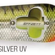 Блесна DAM Effzett Rattlin Spoon 40гр - Olive/Silver UV