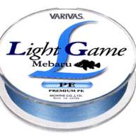 Леска плетеная Varivas Light Game Mebaru 0.4 PE -150   