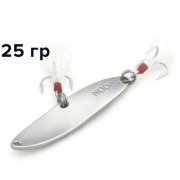 Блесна GT-BIO S-Hyperbola Spoon 8.0см, 25гр, серебро