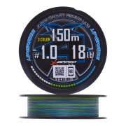 Шнур плетеный YGK X-Braid Upgrade PE X4 #1,0 0,165мм 150м (3color)