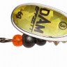 Блесна вращающаяся DAM Effzett Fluo Spinners 12гр - Gold Prisma 