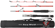Спиннинг SEA WOLF TRAVEL BOAT 30LB (2,00m, 4-ти частник, 30LB, в тубусе)	