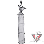 Садок рыболовный Mikado с металлическими обручами и раскладной под колышек 40/35 см x 250 см