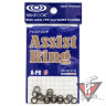 Заводные кольца Vanfook Assist Ring A-PR, #M, Silver