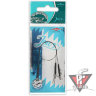 Поводок титановый Mikado JAWS STRONG 25cm/18кг.( 2 шт.)