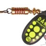 Блесна вращающаяся DAM Effzett Standart Spinner 03гр - #1 - Black Yellow
