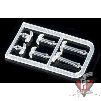 Фиксаторы для крепления бойлов Mikado S/M/L (прозрачные) AMC-9051-01